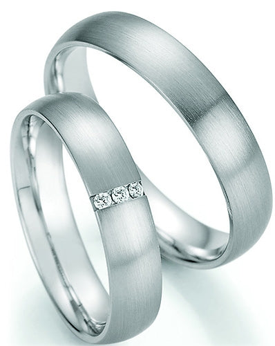 Nowotny Collection Ruesch Eheringe Honeymoon Solid 66/48010/045-66/48020/045