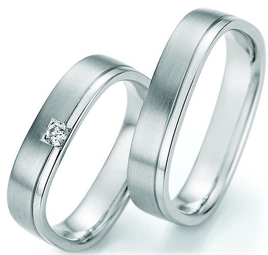 Nowotny Collection Ruesch Eheringe Honeymoon Solid 66/47010/045-66/47020/045