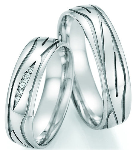 Nowotny Collection Ruesch Eheringe Honeymoon Solid 66/48030/055-66/48040/055