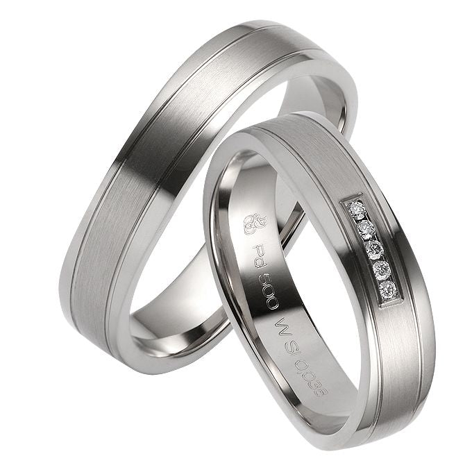 Rauschmayer Eheringe Palladium 1105582-1005582