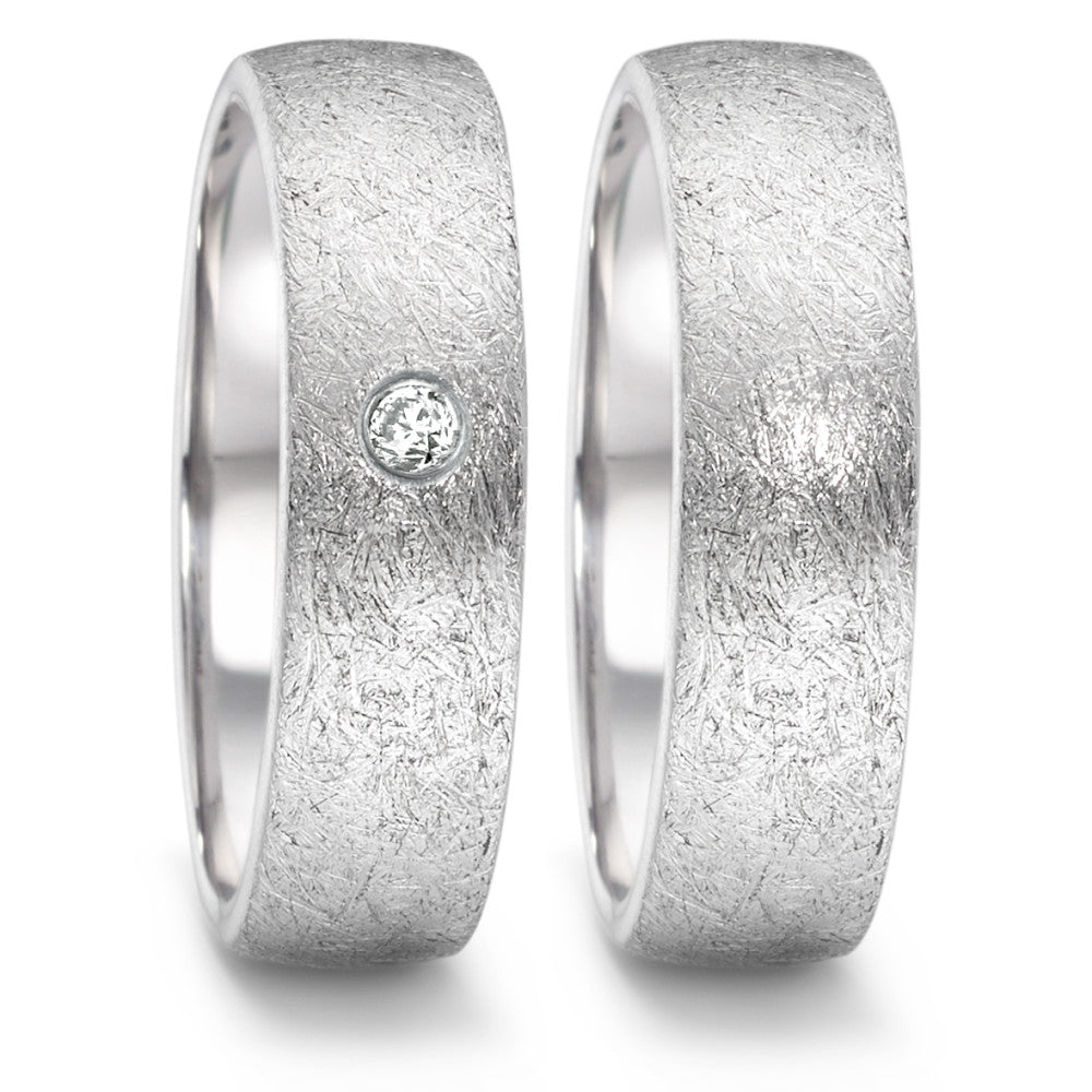 Produktbild: TeNo Trauringe/Eheringe PURE DESIGN TAMOR ICE 069.2500.D52.XX-069.2514.D52.XX