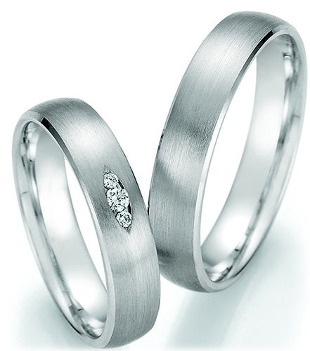 Nowotny Collection Ruesch Eheringe Honeymoon Solid 66/48130/045-66/48140/045