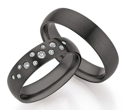 Collection Ruesch Zirkonium Eheringe 14/20010-14/30010