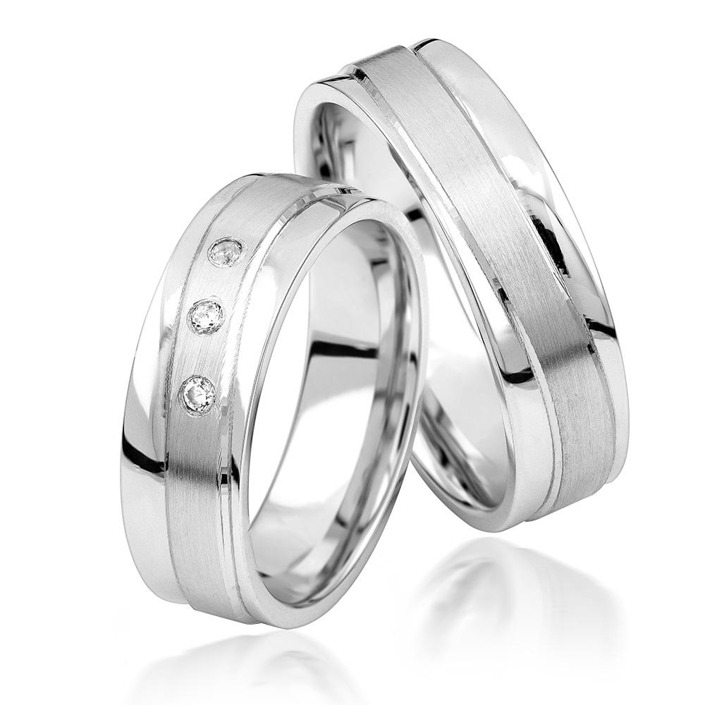 Produktbild: Simon & Söhne Trauringe/Eheringe Silver M 27