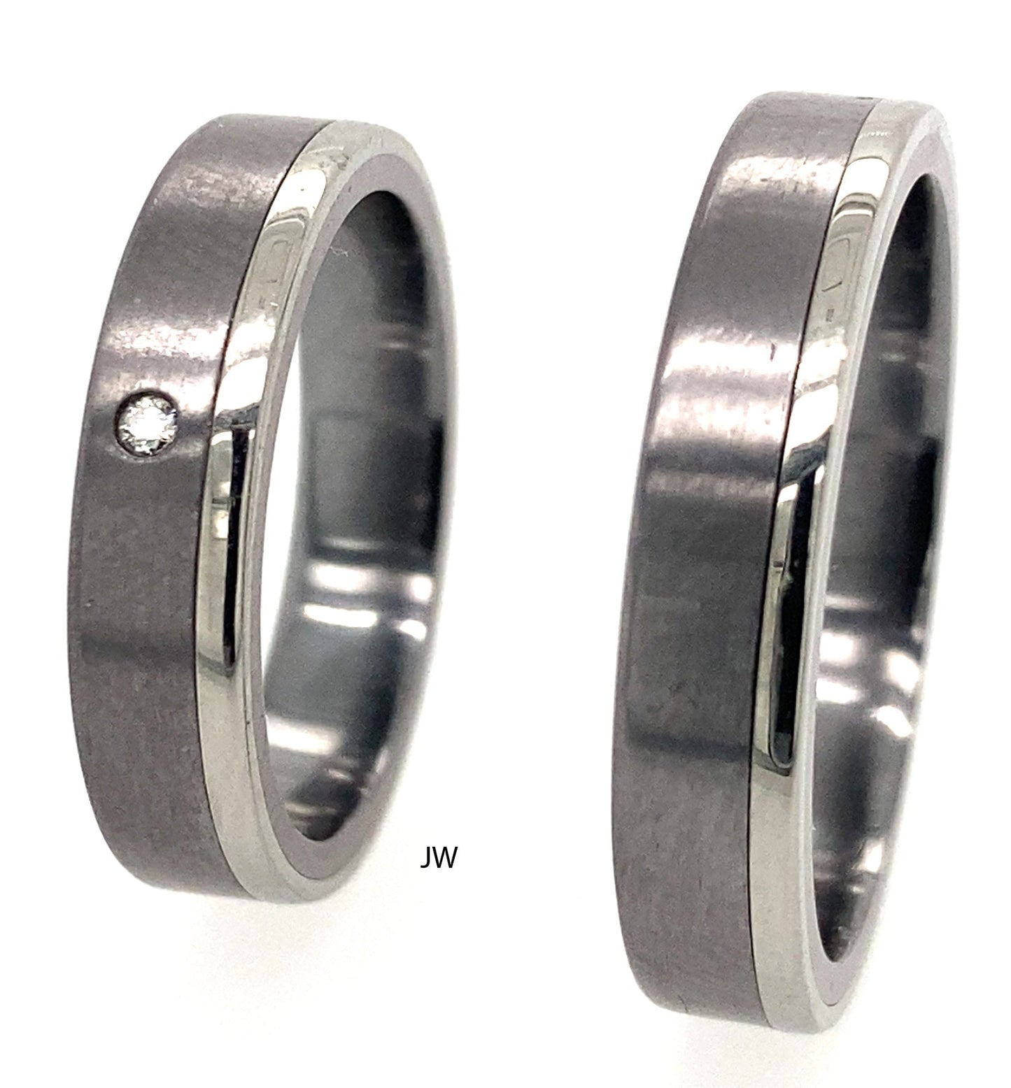 Produktbild: Tantalum Magic Trauringe Tantal/Platin600 31213-30213