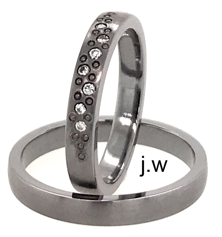 Produktbild: Tantalum Magic Tantal Trauringe/Eheringe 31105-30105