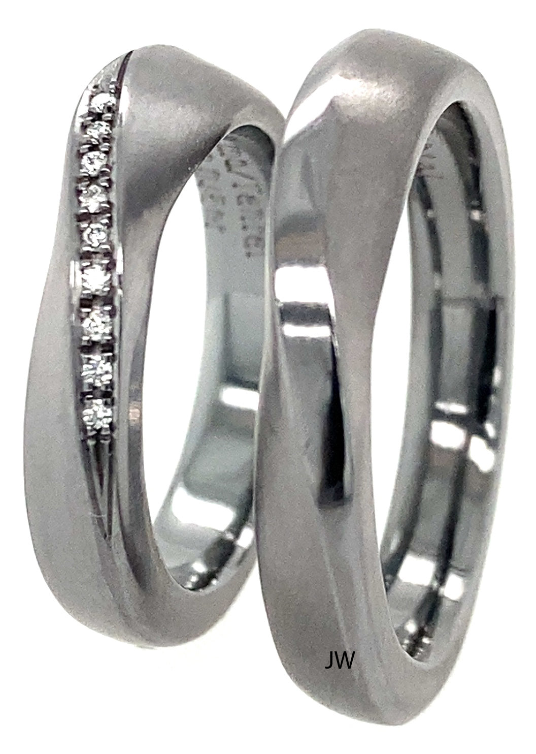 Tantalum Magic Trauringe Tantal/Silber 31250-30250