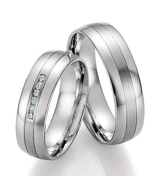 Nowotny Collection Ruesch Eheringe/Trauringe 66/33130/060-66/33140/060