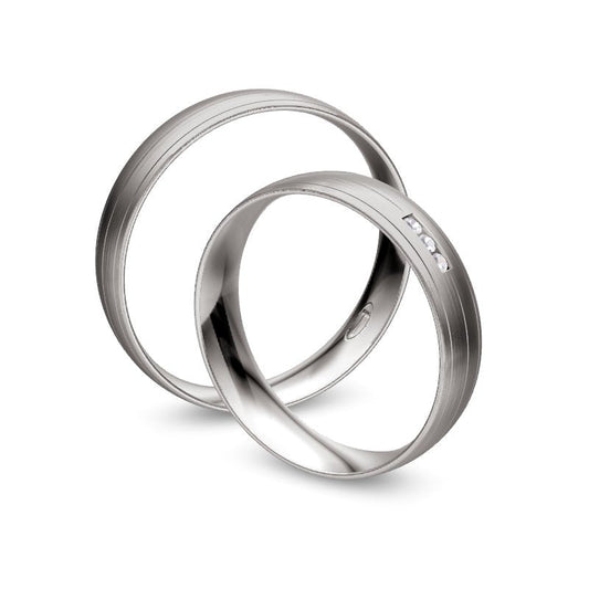 Nowotny Collection Ruesch Eheringe Honeymoon Pure V 66/43130/045-66/43140/045