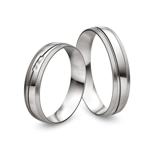 Nowotny Collection Ruesch Eheringe Honeymoon Pure V 66/43170/045-66/43180/045