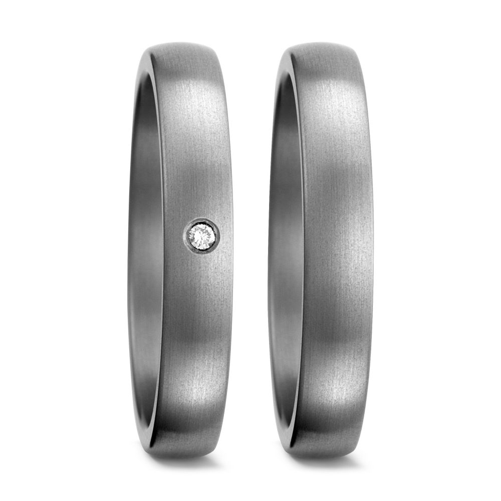 Produktbild: TitanFactory Titan Eheringe 50101/002/002/2000-50101/002/000/2000