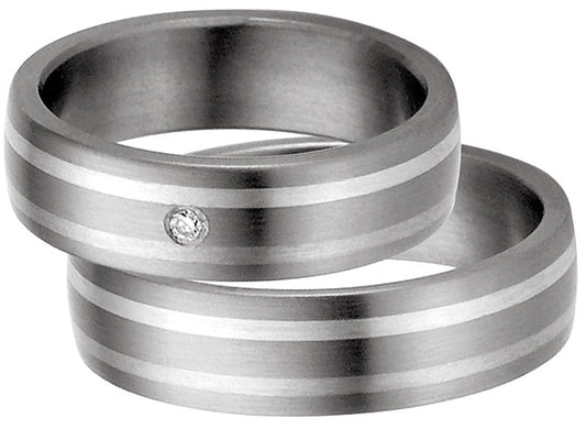Rauschmayer Eheringe/Trauringe Titan Plus Bicolor 11-50532/10-50532