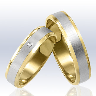 Rauschmayer Eheringe/Trauringe Elements AK 5 Bicolor 11-50340/10-50340