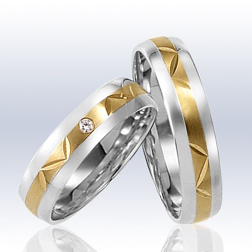 Rauschmayer Eheringe/Trauringe Elements AK 7 Bicolor 11-50457/10-50457