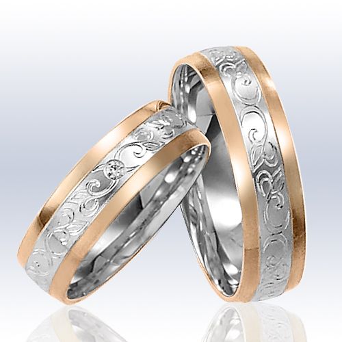 Rauschmayer Eheringe/Trauringe Elements AK 7 Bicolor 11-50472/10-50472