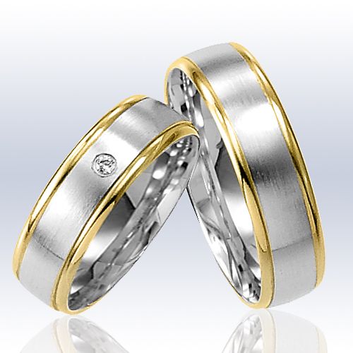 Rauschmayer Eheringe/Trauringe Elements AK 6 Bicolor 11-50529/10-50529