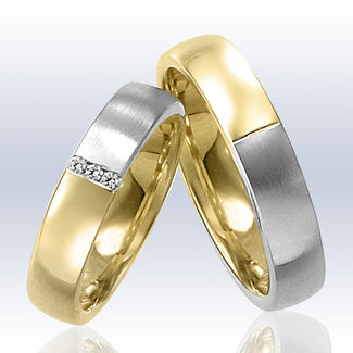 Rauschmayer Eheringe/Trauringe Elements AK 5 Bicolor 11-50585/10-50585