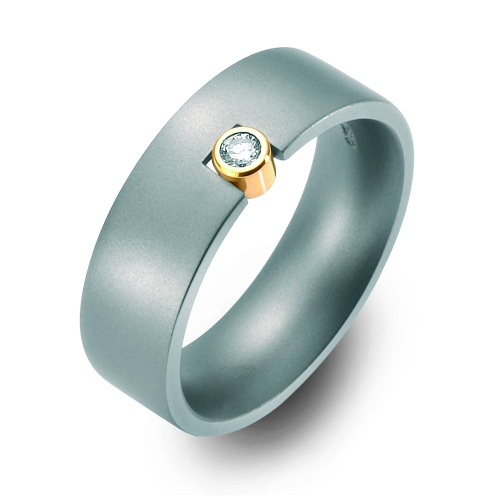 Premium Titan Trauringe – Exklusive Kollektion 6992 – Hochwertige Eheringe für Ihre Hochzeit, Detailansicht