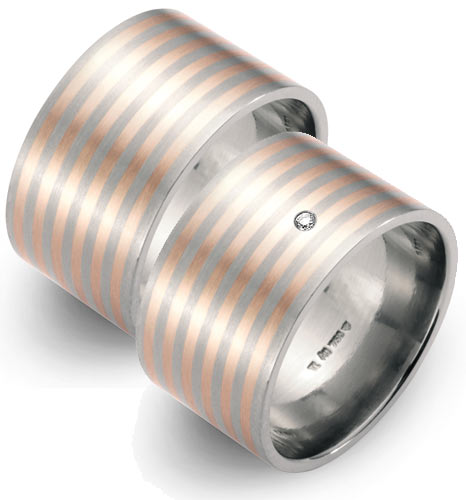 Produktbild: TitanFactory Trauringe/Eheringe 51005-51005B