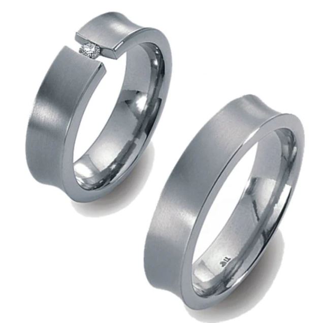 Produktbild: TitanFactory Titan Eheringe 51307-51317B
