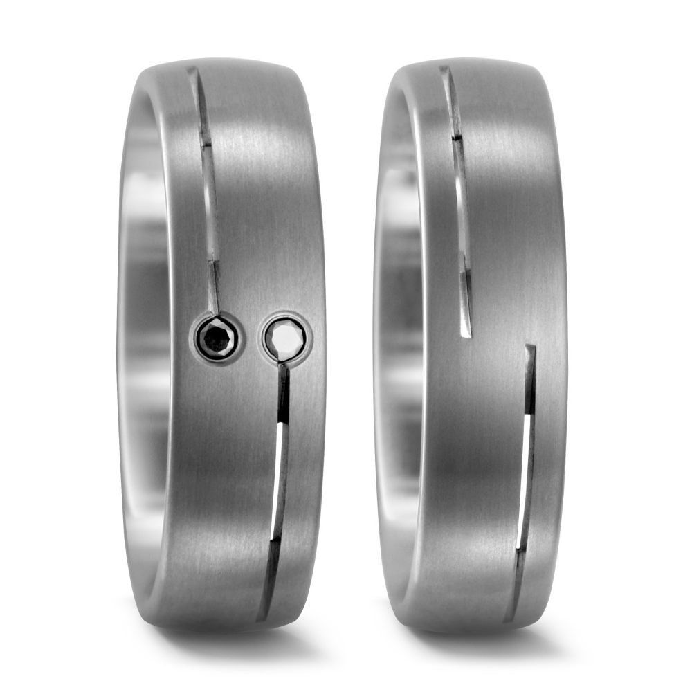 Produktbild: TitanFactory Titan Trauringe/Eheringe 51664/001/231/2000-51664/001/000/2000