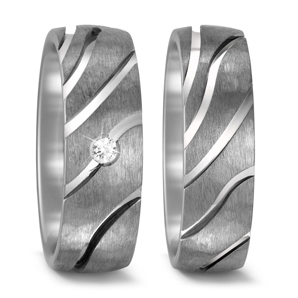 Produktbild: TitanFactory Titan Eheringe 52435/000/015/2000-52431/000/000/2000