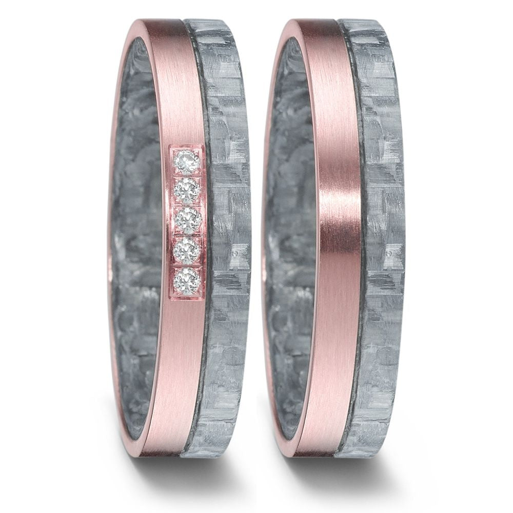 Produktbild: TitanFactory Eheringe/Trauringe Bicolor 52519/001/005/N779-52519/001/000/N779