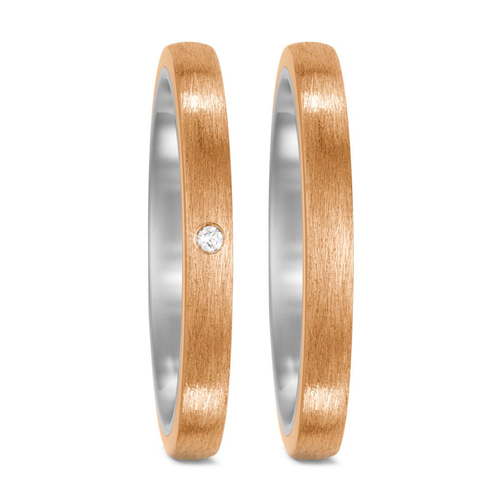 Produktbild: TitanFactory Trauringe/Eheringe 52531/013/000/G233 - 52531/013/002/G233