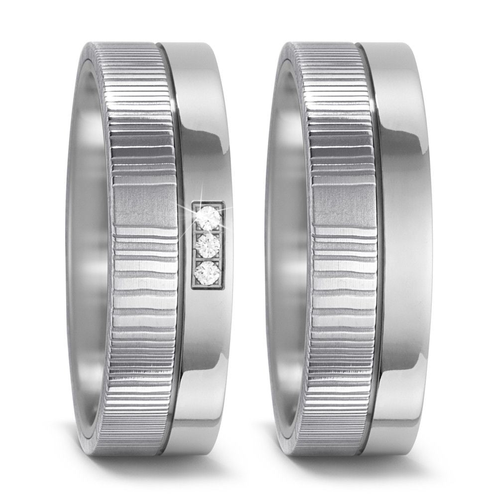 Produktbild: TitanFactory Eheringe/Trauringe Bicolor 52539/001/003/T200-52539/001/000/T200