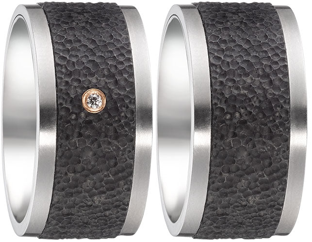 Produktbild: TitanFactory Eheringe/Trauringe Bicolor 52544/001/002/7253-52544/001/000/2050