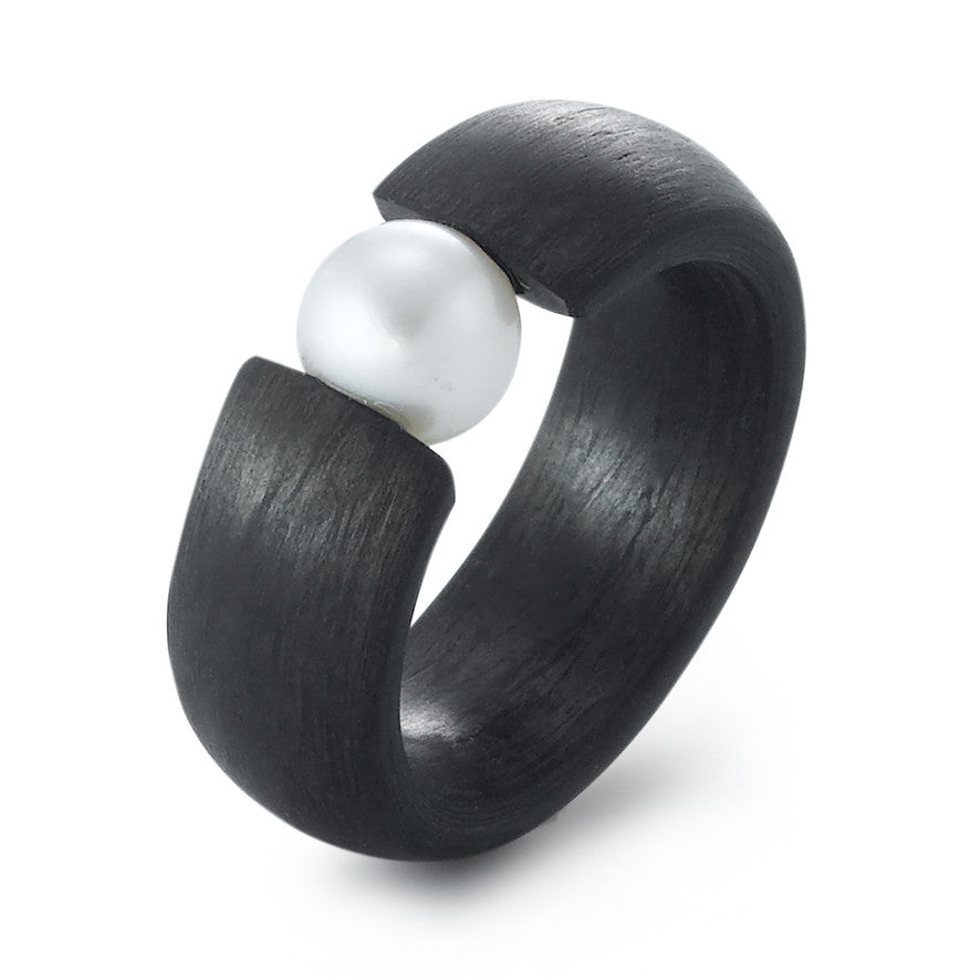 TitanFactory Verlobungs- Vorsteck- Solitärring Carbon 51069/002/830/9202