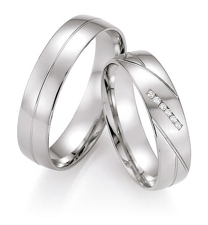 Nowotny Collection Ruesch Eheringe Honeymoon Pure 66/30050-050-66/30060-050