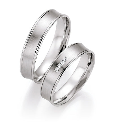 Nowotny Collection Ruesch Eheringe Honeymoon Pure 66/30170-050-66/30180-050