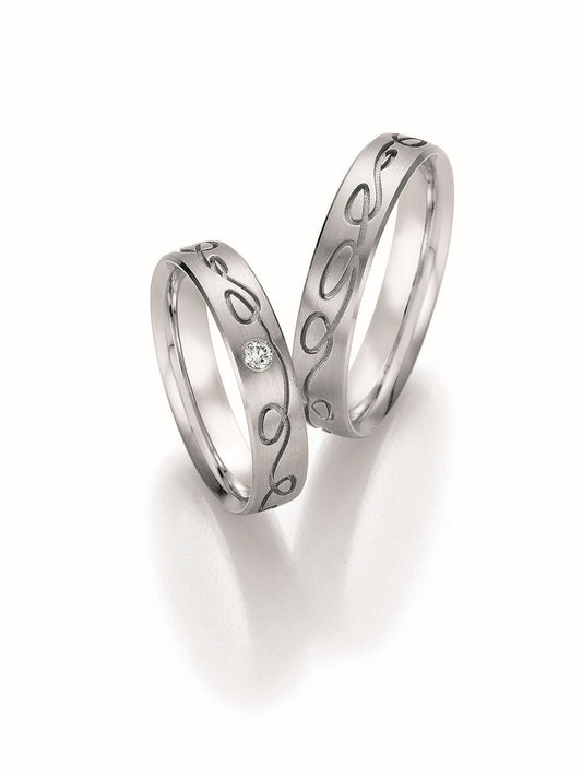 Nowotny Collection Ruesch Eheringe Honeymoon Infinity 66/35070-045-66/35080-045