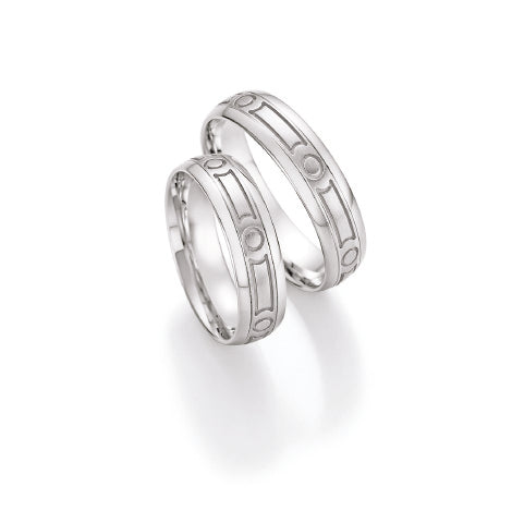 Nowotny Collection Ruesch Eheringe Honeymoon Solid 66/39160-055-66/39160-055