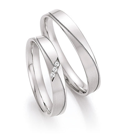 Nowotny Collection Ruesch Eheringe Honeymoon Pure 66/41010-035-66/41020-035