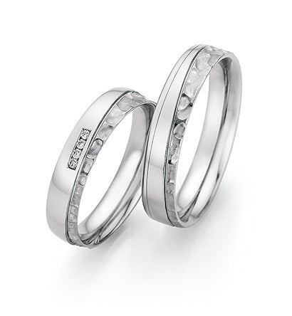 Produktbild: Nowotny Collection Ruesch Eheringe Steel Magic 88/23070-88/23080