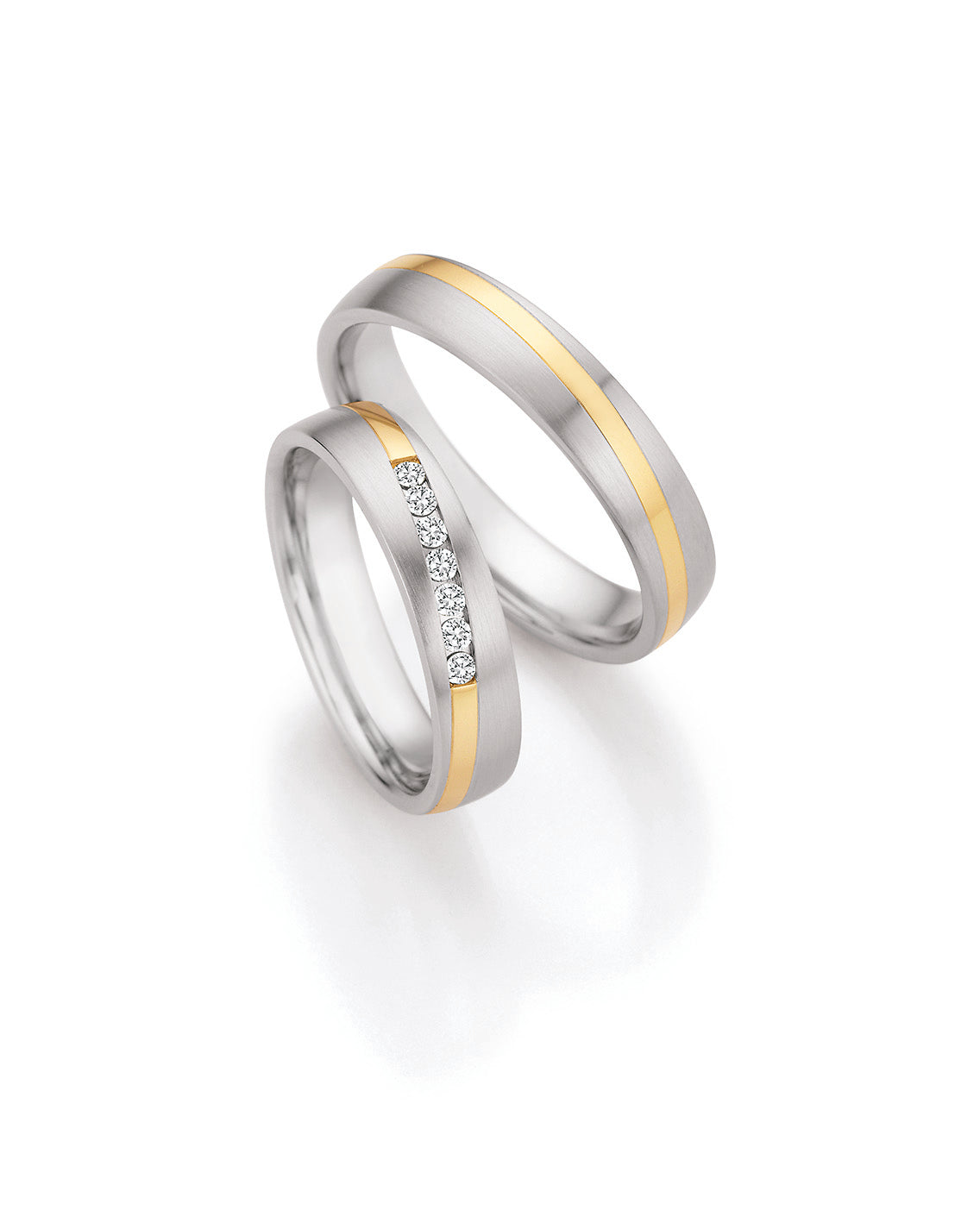 Produktbild: Collection Ruesch White Style Steel & Gold Elegance 88/25050-60