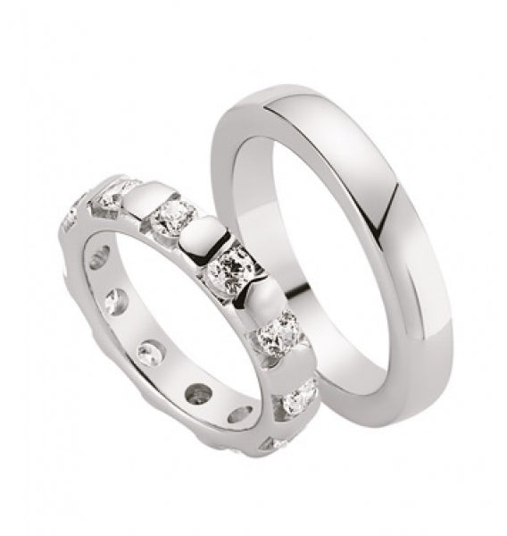 Produktbild: Schwarz Eheringe/Trauringe Luxury Argentum 925-133