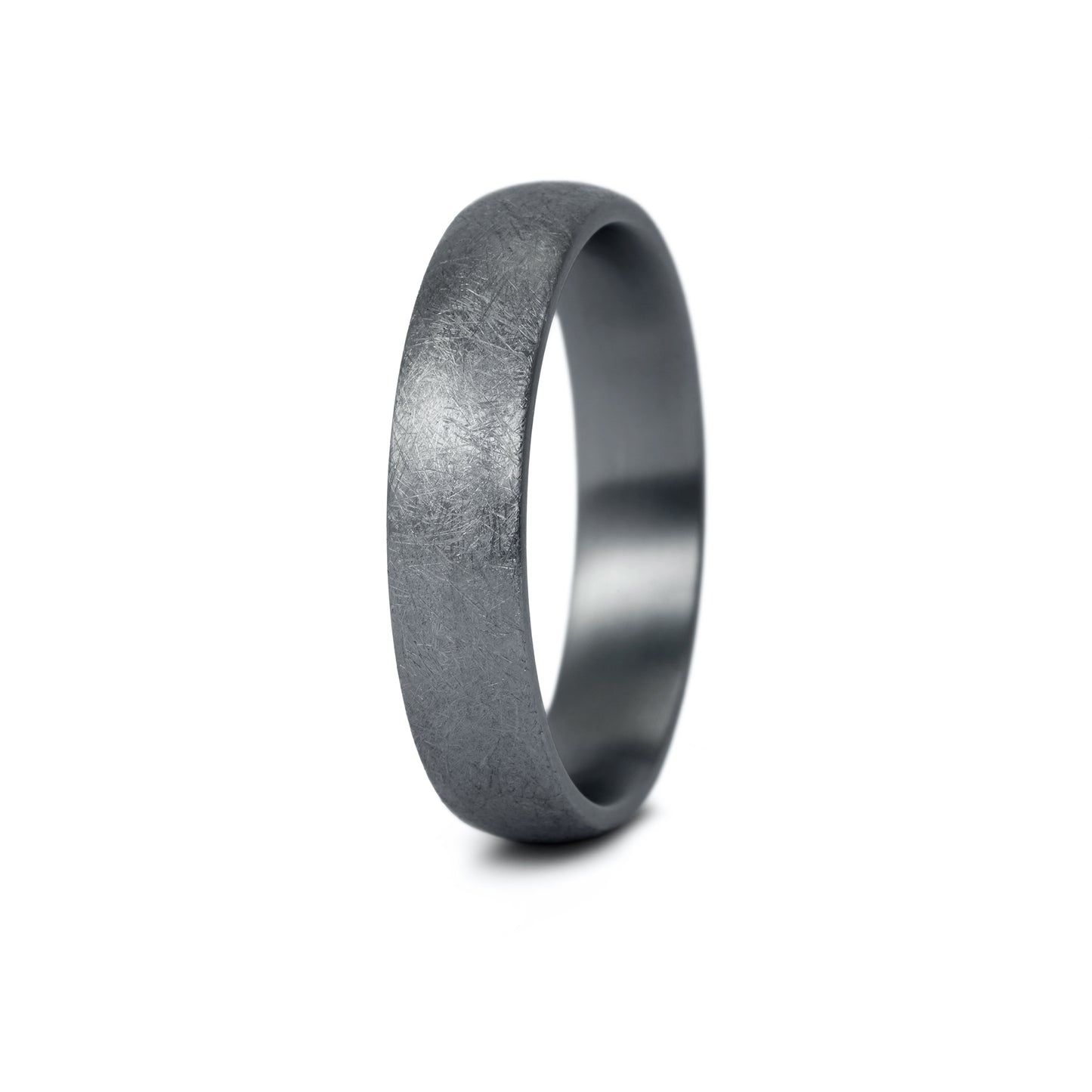 Tantal Trauringe P1 4+5 mm Eismatt