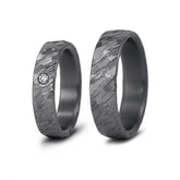 Produktbild: Tantal Eheringe Facette 5+6 mm breit