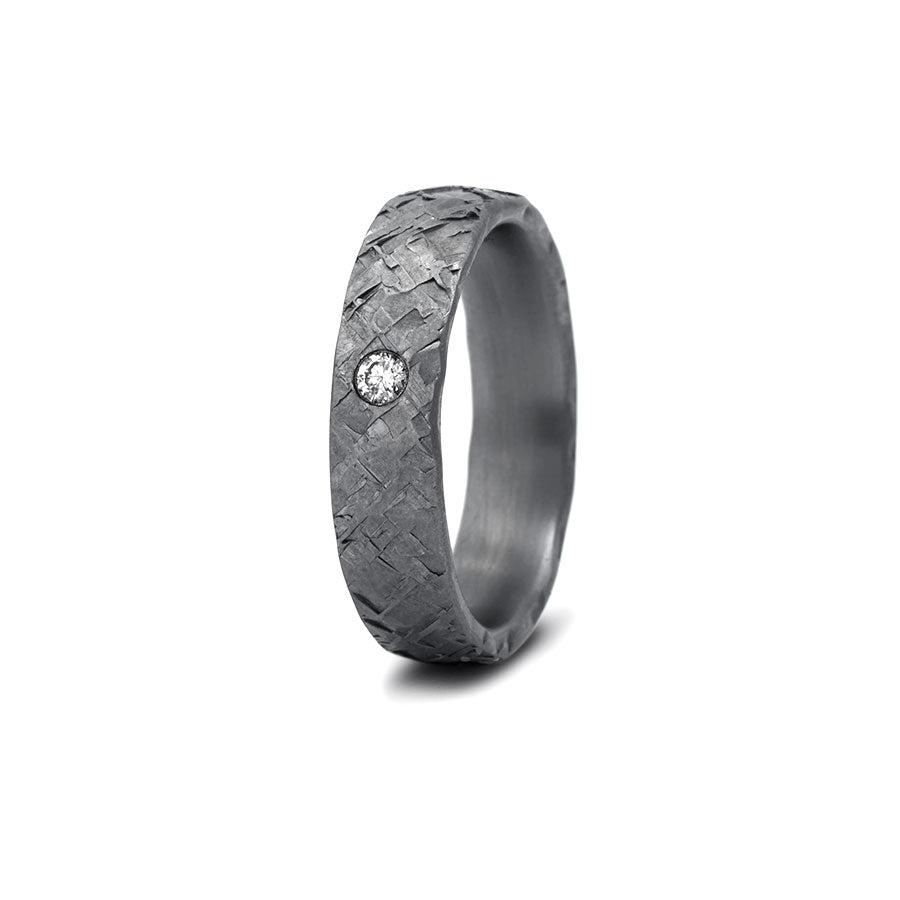 Produktbild: Tantal Trauringe 5+6 mm Oktaeder