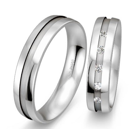 Breuning Platin Design Trauringe 48/09088-48/09089