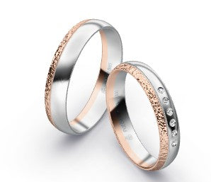 Rauschmayer Eheringe First-Individual Love Bicolor 11-51258-10-51258