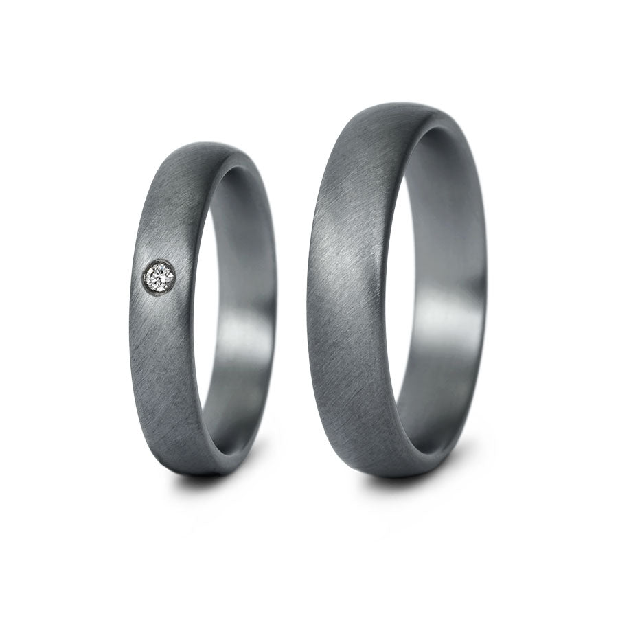 Tantal Eheringe P1 4+5 mm 1 Brill. 0.016ct.