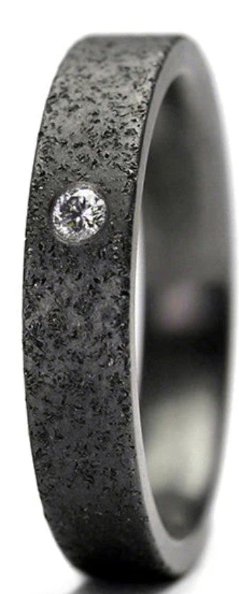 TANTALUM MAGIC Tantal Ring Sand P1 1x0,033ct.