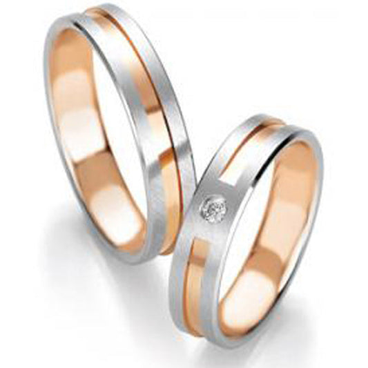 Bicolor Breuning Eheringe/Trauringe 48/05205-48/05206  Design