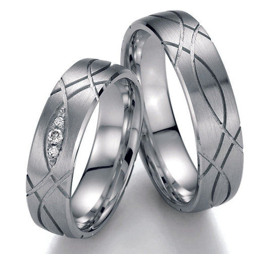 Nowotny Collection Ruesch Trauringe/Eheringe 02/40510/055-02/40520/055