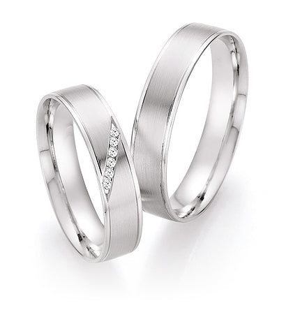 Nowotny Collection Ruesch Eheringe Honeymoon Pure 66/41130-045-66/41140-045