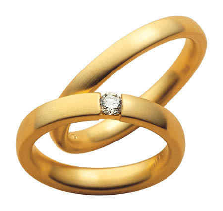 Gerstner Gelbgold Trauringe/Eheringe- 26663-3-4/2551/3,5